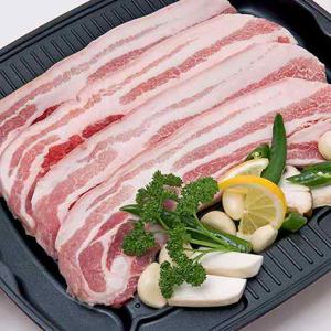 삼삼한 냉장 이룸한돈 미박삼겹살500g2팩 총1kg구이용(진공포장)