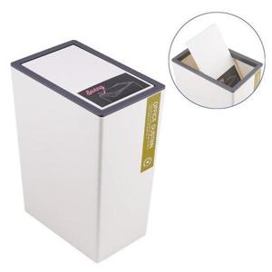 분리수거함 재활용 슬림 스윙형 틈새활용 직사각 휴지통 소 6 5L