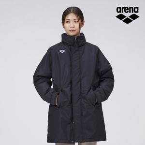 (아레나) 여성 미들 하이넥 패딩 자켓 S3WL1PJ04BLK
