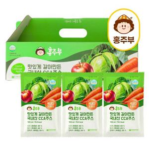 [홍주부] 국내산 CCA주스 100ml 90포(30포*3박스) HACCP 인증