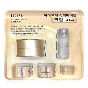 아이오페 슈퍼바이탈 크림 세트 (크림 50ml + 25ml + 에센스48ml )(SH)