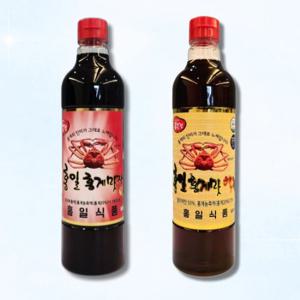 [홍일] 홍게 간장 900ml + 홍게 액젓 900ml