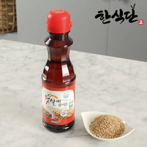 햇살비 국산 100% 참기름 300ml 통참깨