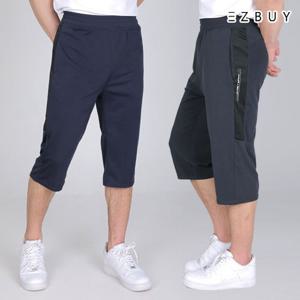 대박난 남성 무지 7부 트레이닝 바지(XS31LP034M)