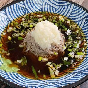 갤러리아_[100%순메밀면]메밀면+메밀소바장국