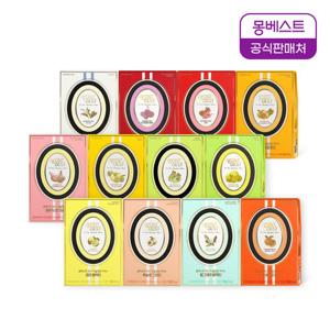 [몽베스트] 블랜딩 티&콤부차 12가지 맛보기(레몬, 자몽파인애플 외 120포)