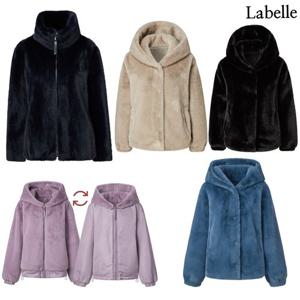 [라벨르] 연말룩 보들보들 리얼 퍼 자켓 균일가