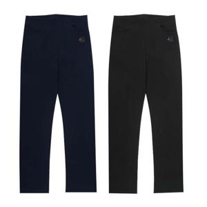 2장세트 제이케이 국산 봄가을 나일론 여성 사이드포켓 밴딩 일자 스판바지 팬츠