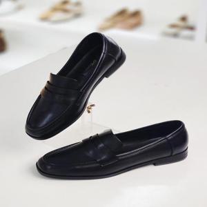 [머랭고]소가죽 모던 페니로퍼 2cm (mw916l)