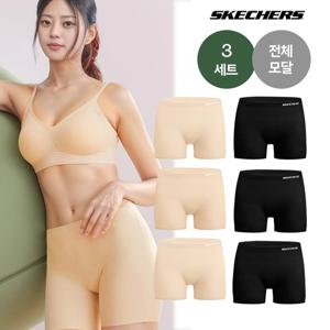 ★무료배송+3종세트★스케쳐스 여성 모달 퓨징 드로즈 네모팬티 3장세트