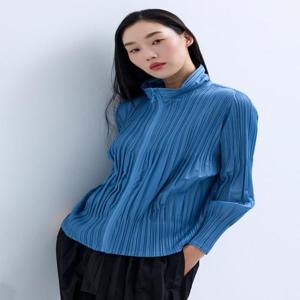 [플리츠미][최초가 258000원] 밴드 카라 집업 숏 자켓_EPJKS125005