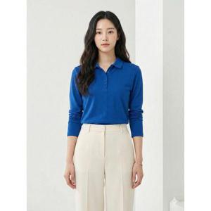 [크로커다일레이디]퍼플 크로커 데일리 카라 티셔츠 CLCSTS904