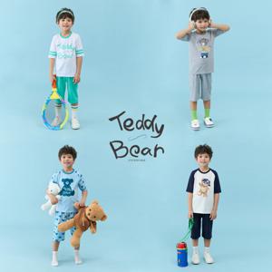 [초특가][테디베어] 오가닉코튼 남아 데일리셋업 4세트(상하의 8종)