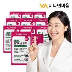 비타민마을 장용성 밀크씨슬 골드 30정 x 10박스 (총10개월분)