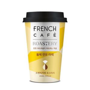 프렌치카페 로스터리 돌체연유라떼컵 250mlx20개(2박스)