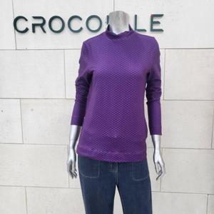 [크로커다일레이디]반넥로그프린트티셔츠CLEWUW904-PP_BP