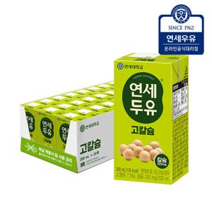 연세두유 고칼슘 두유 200ml x 24팩