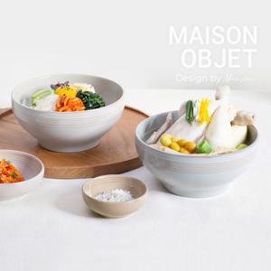 윤도자기 다인 면기 4P