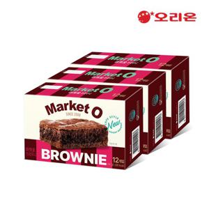 오리온 마켓오 리얼브라우니 12P 240g x 3개