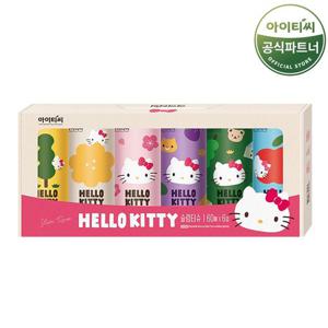 헬로키티 차량용 슬림 미용티슈 (60매 6개X1팩) 총 6개