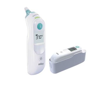 공식 정품 브라운 체온계 IRT-6030 기본형 필터 21개 케이스 건전지 포함 귀체온계 유아 소아