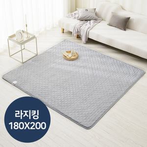 [★국내생산★ 12시 주문 건까지 당일 출고!!] 한일좋은자리 카본 탄소매트 전기요장판 라이트그레이 라지킹 180X200