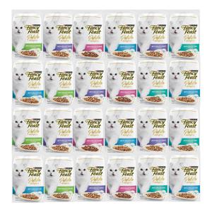 퓨리나 팬시피스트 쁘띠 딜라이트 파우치 50g 24개입 고양이 습식사료