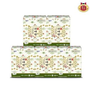 [쏘피]바디피트 귀애랑 팬티라이너 38P(롱) x 5팩