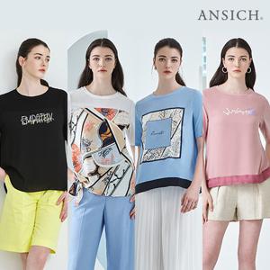 [초특가][안지크]썸머 아트웍 티블라우스 4종