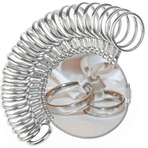 [에이치플러스몰]반지제작용품 링 게이지 반지 호수 사이즈 측정기