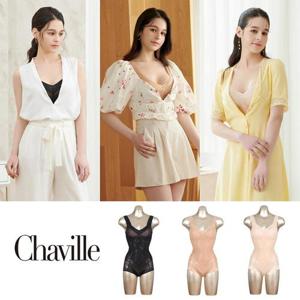 [3종 세트] TRY 샤빌 드림핏 올인원 바디수트 여성 보정속옷