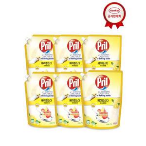 [헨켈]주방세제 프릴 베이킹소다/맑은식초 1L x 6개