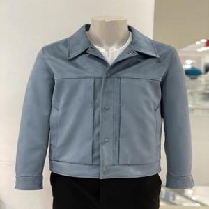 [바쏘옴므]WSZ1UA21A 블루 비건웨더 스웨이드 블루종 점퍼_CA