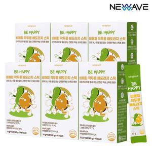 [유통기한 26년 7월]뉴웨이브 국내산 비해피 작두콩 배도라지스틱(10gX14포) 6박스/환절기 임산부 어린이