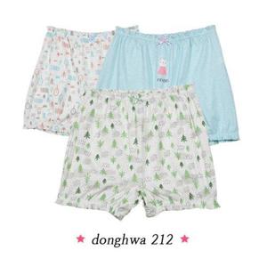 (동화)달콤 슈가 트리 순면 여아동 사각팬티 3매입 WD92D2A