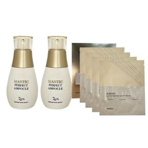 매스티나 기미 퍼펙트 앰플 시즌3 화이트 매스틱 기미관리 25ml 2개+마스크팩 1박스