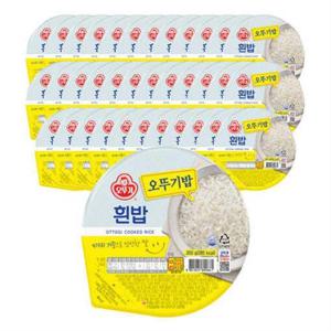 오뚜기 맛있는 오뚜기밥 흰밥 36개