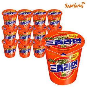 삼양 라면컵 65g 12개