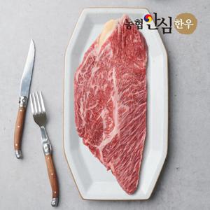 [농협안심한우] 1등급 한우 등심 구이용 400g