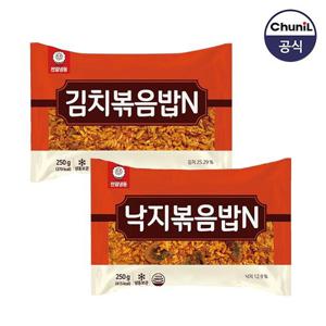 [천일식품] 김치볶음밥250g x 5봉 + 낙지볶음밥250g x 5봉