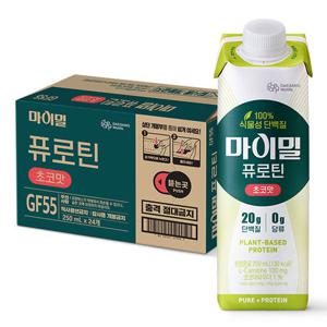 [대상웰라이프] 마이밀 퓨로틴 초코맛 (250mlx24팩), 1박스