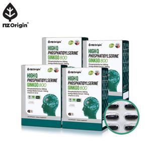 [엔젯오리진] 하이큐 포스파티딜세린 징코 800 (30캡슐) X 4통