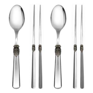 [EME]나폴레옹 수저2세트(그레이)