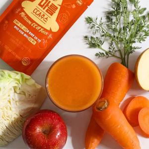 [다신샵] 100%국내산 원물그대로 마름 CCA주스 20일 구성(20팩) / 당근 사과 양배추 클렌즈