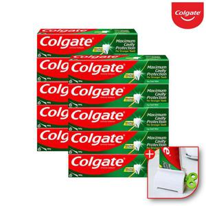 콜게이트 colgate 미국 고불소 잇몸 시린이 충치 불소 쿨민트 치약 100gx10개+치약짜개