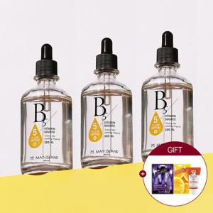 [1+1+1] 수분탄력 B5비타민 소스 대용량 100ml 앰플/에센스 + 미니클폼,팩2매 증정