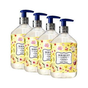 [부케가르니]부케가르니 딥 퍼퓸 바디워시 일랑일랑향 520ml x4개