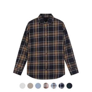 [탑텐][탑텐] 여성 플란넬 루즈핏 셔츠_MSC4WC2901