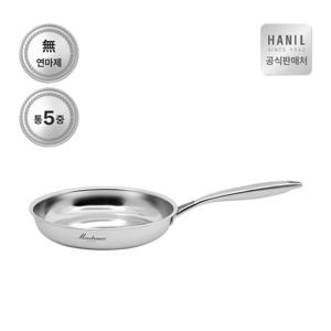 한일 몬트렉스 후라이팬 24cm 통5중 무연마제 스텐팬
