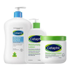 세타필 보습 필수템 3종(로션473ml/크림453ml/바디워시1000ml)